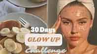 30 Days GLOW UP Challenge♡|Simple ways to glow up in a month|Aesthetic Glow up|Diya~Aesthetics