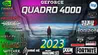 *NVIDIA Quadro 4000 in 15 GAMES | 2023-2024