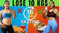 30 DAYS WEIGHT LOSS CHALLENGE || Intermittent fasting to Lose 10kg