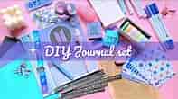 (Part-8) DIY JOURNAL SET /How to Make BTS Journal Set at Home /DIY Journal kit / Journal Stationary