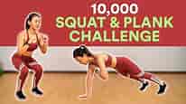 10,000 Squat & Plank Challenge (in 30 Days!) | Joanna Soh
