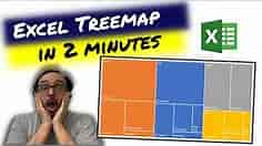 📊🌳 How to make a treemap (chart) in Excel in 2 minutes
